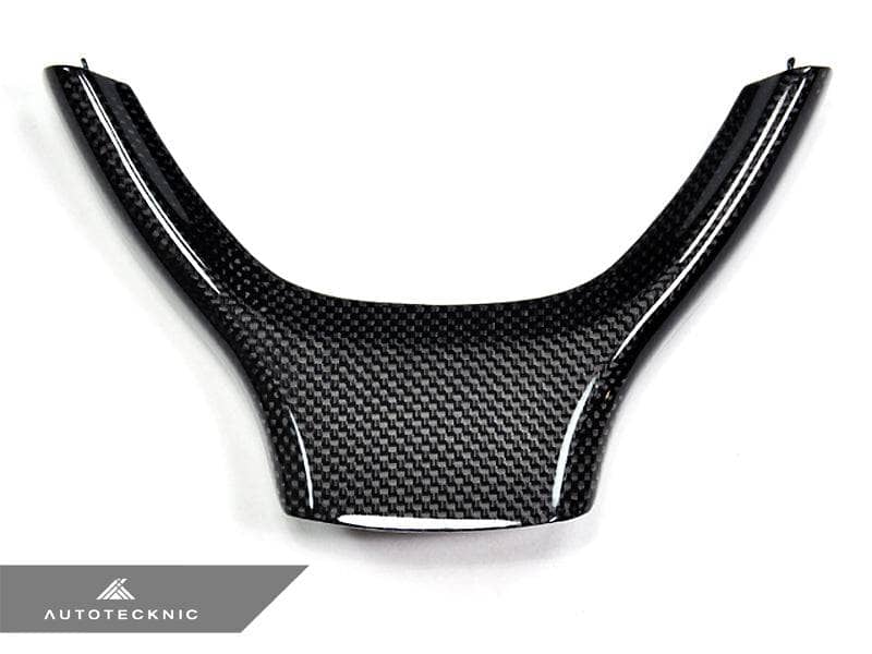 Kies-Motorsports AutoTecknic USA AutoTecknic Carbon Fiber Steering Wheel Trim - F10 M5 Pre-LCI & 5-Series MSport | F06/ F12/ F13 6-Series | F01/ F02 7-Series Main image