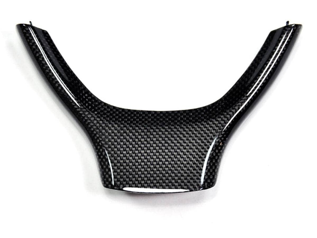 Kies-Motorsports AutoTecknic USA AutoTecknic Carbon Fiber Steering Wheel Trim - F10 M5 Pre-LCI & 5-Series MSport | F06/ F12/ F13 6-Series | F01/ F02 7-Series