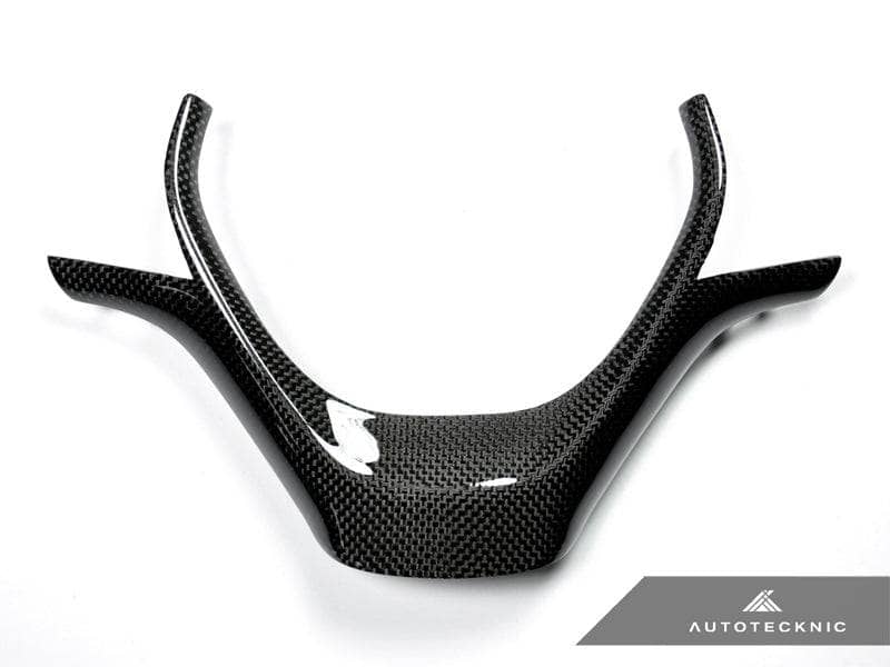 Kies-Motorsports AutoTecknic USA AutoTecknic Carbon Fiber Steering Wheel Trim - F20 1-Series | F22 2-Series | F30/ F34 3-Series | F32/ F36 4-Series