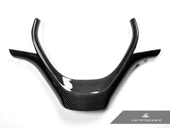 Kies-Motorsports AutoTecknic USA AutoTecknic Carbon Fiber Steering Wheel Trim - F20 1-Series | F22 2-Series | F30/ F34 3-Series | F32/ F36 4-Series