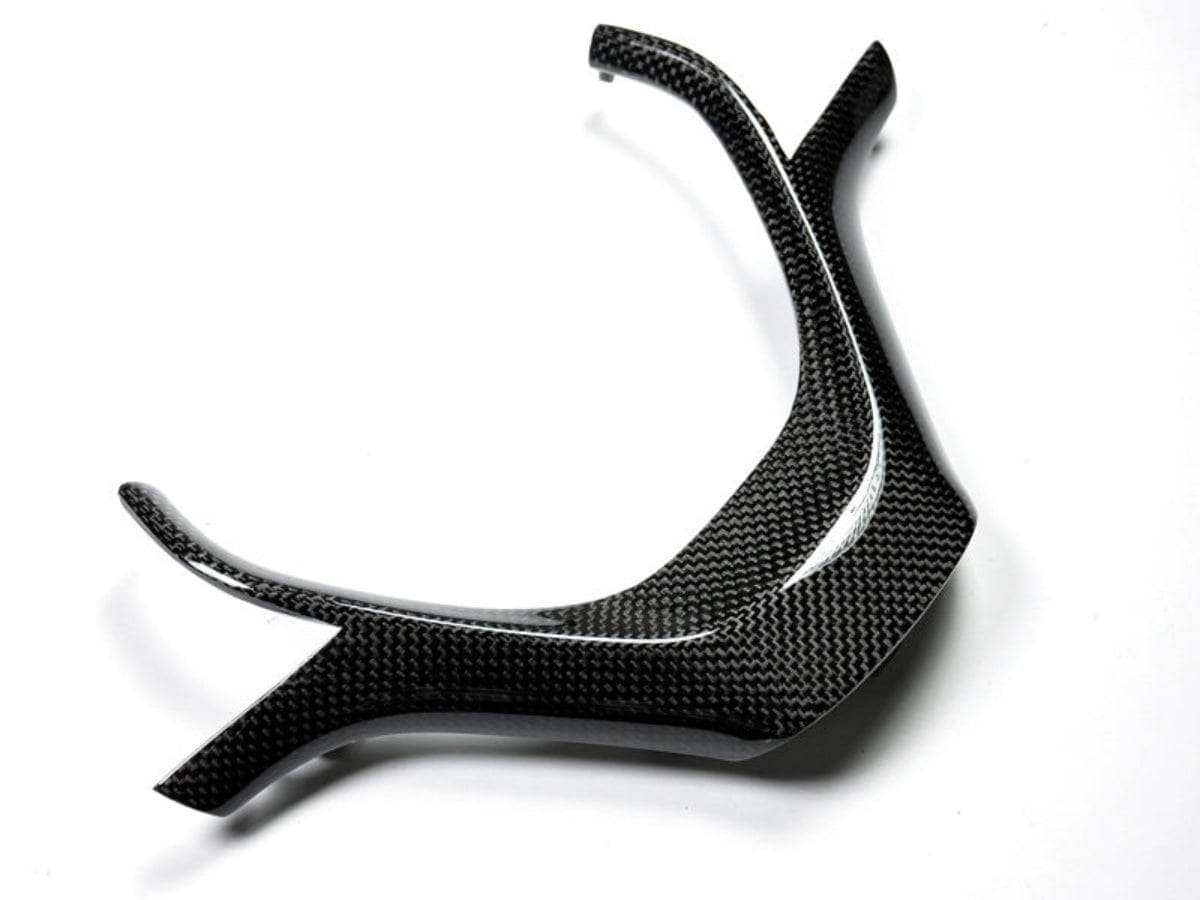 Kies-Motorsports AutoTecknic USA AutoTecknic Carbon Fiber Steering Wheel Trim - F20 1-Series | F22 2-Series | F30/ F34 3-Series | F32/ F36 4-Series