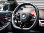 Kies-Motorsports AutoTecknic USA AutoTecknic Carbon Fiber Steering Wheel Trim - G90/ G99 M5