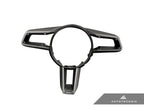 Kies-Motorsports AutoTecknic USA AutoTecknic Carbon Fiber Steering Wheel Trim - Porsche 992 Models