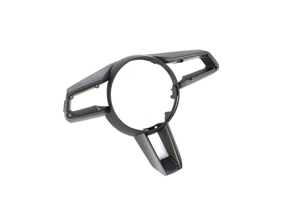 Kies-Motorsports AutoTecknic USA AutoTecknic Carbon Fiber Steering Wheel Trim - Porsche 992 Models