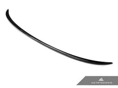 Kies-Motorsports AutoTecknic USA AutoTecknic Carbon Fiber Trunk Lip Spoiler - BMW E90 3-Series Sedan