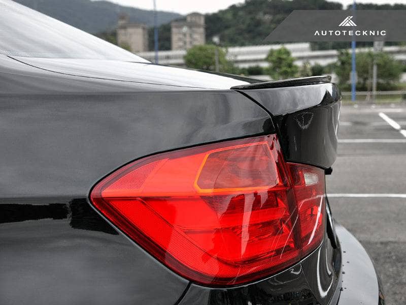 AutoTecknic Carbon Fiber Trunk Lip Spoiler - BMW F80 M3 | F30 3-Series Secondary image