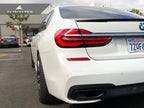 Kies-Motorsports AutoTecknic USA AutoTecknic Carbon Fiber Trunk Lip Spoiler - G11/ G12 7-Series