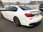 Kies-Motorsports AutoTecknic USA AutoTecknic Carbon Fiber Trunk Lip Spoiler - G11/ G12 7-Series