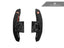 Kies-Motorsports AutoTecknic USA AutoTecknic Carbon Fiber V2 Pole Position Shift Paddles - G9X M5 & More 2024-Up Red Shift Indicators & Grip / Gloss Carbon Finish