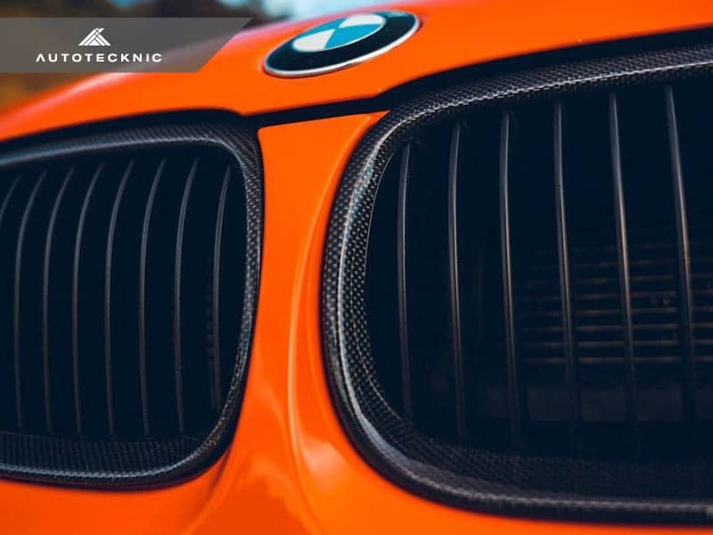 Kies-Motorsports AutoTecknic USA AutoTecknic Carbon Front Grille Set - E92/ E93 3-Series Pre-LCI (Including E9X M3)