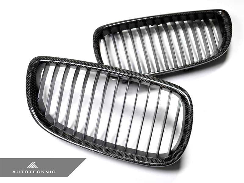 Kies-Motorsports AutoTecknic USA AutoTecknic Carbon Front Grille Set - E92/ E93 3-Series Pre-LCI (Including E9X M3)