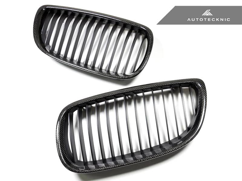 Kies-Motorsports AutoTecknic USA AutoTecknic Carbon Front Grille Set - E92/ E93 3-Series Pre-LCI (Including E9X M3)