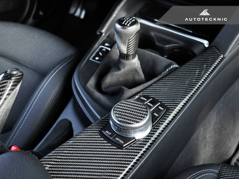 Kies-Motorsports AutoTecknic USA AutoTecknic Carbon I-Drive Touch Controller Cover - BMW F-Chassis & G-Chassis 2014-Up Main image