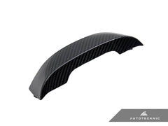 Kies-Motorsports AutoTecknic USA AutoTecknic Carbon LCI Steering Wheel Top Cover - G8X M2/ M3/ M4