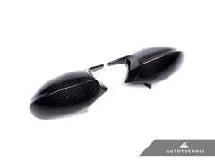 Kies-Motorsports AutoTecknic USA AutoTecknic Carbon M-Inspired Mirror Covers - E90/ E92/ E93 3-Series | E82 1-Series Pre-LCI