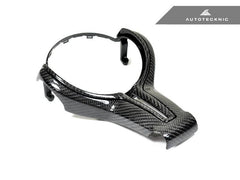 Kies-Motorsports AutoTecknic USA AutoTecknic Carbon Outer Steering Wheel Trim - F-Chassis M Vehicles
