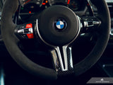 Kies-Motorsports AutoTecknic USA AutoTecknic Carbon Outer Steering Wheel Trim - F-Chassis M Vehicles