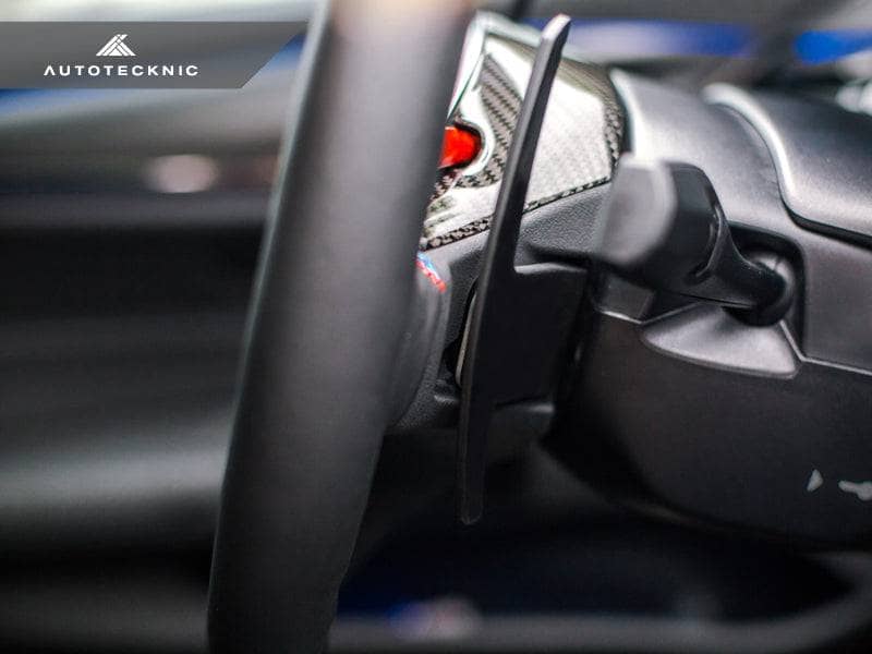 Kies-Motorsports AutoTecknic USA AutoTecknic Carbon Steering Wheel Top Cover - G30 5-Series | G32 6-Series GT | G11 7-Series
