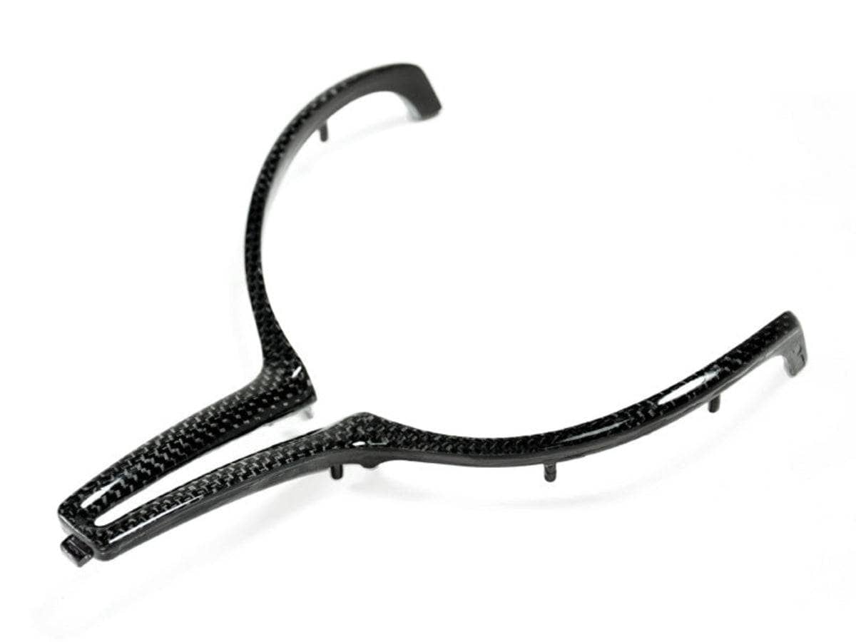 Kies-Motorsports AutoTecknic USA AutoTecknic Carbon Steering Wheel Trim - BMW F87 M2 | F80 M3 | F82/ F83 M4 | F10 M5 LCI | F06/ F12/ F13 M6