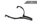 Kies-Motorsports AutoTecknic USA AutoTecknic Carbon Steering Wheel Trim - BMW F87 M2 | F80 M3 | F82/ F83 M4 | F10 M5 LCI | F06/ F12/ F13 M6 F87 M2 / Twill Weave (2X2)