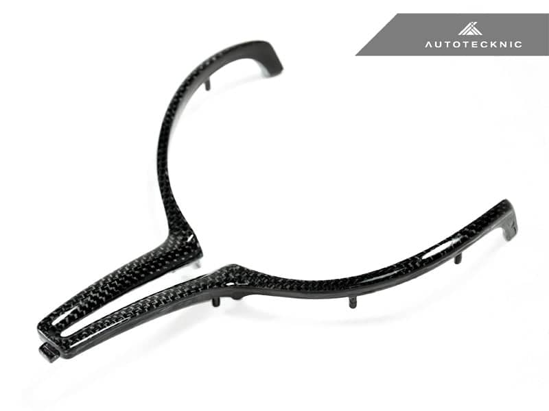 Kies-Motorsports AutoTecknic USA AutoTecknic Carbon Steering Wheel Trim - F87 M2 | F80 M3 | F82/ F83 M4 | F10 M5 LCI | F06/ F12/ F13 M6