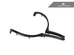 Kies-Motorsports AutoTecknic USA AutoTecknic Carbon Steering Wheel Trim - F87 M2 | F80 M3 | F82/ F83 M4 | F10 M5 LCI | F06/ F12/ F13 M6 F87 M2 / Twill Weave (2X2)