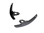 Kies-Motorsports AutoTecknic USA AutoTecknic Competition Shift Paddles - BMW F22 2-Series Dry Carbon (Battle Version) Matte Finish with White Shift Indicators