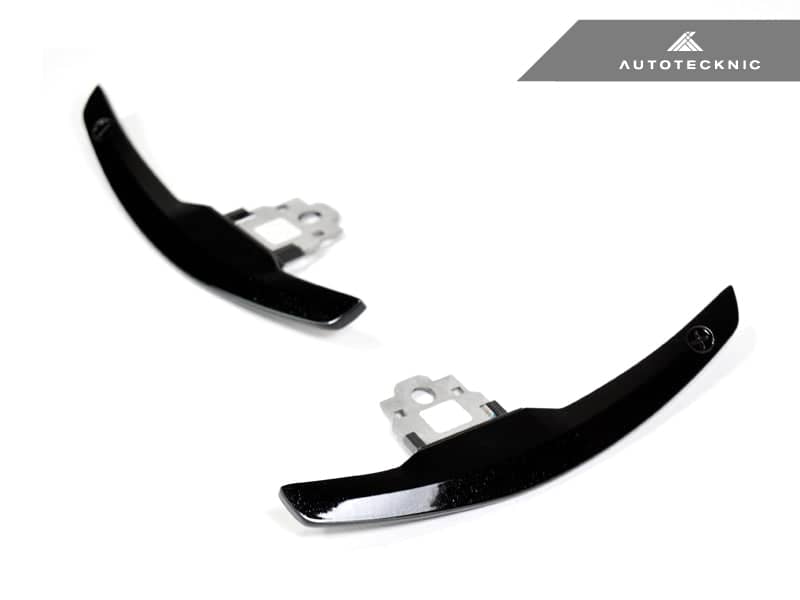 Kies-Motorsports AutoTecknic USA AutoTecknic Competition Shift Paddles - F10 M5 LCI Gloss Black