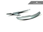 Kies-Motorsports AutoTecknic USA AutoTecknic Competition Shift Paddles - F10 M5 LCI Silver Alloy