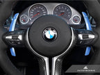 Kies-Motorsports AutoTecknic USA AutoTecknic Competition Shift Paddles - F15 X5 | F16 X6 Yas Marina Blue
