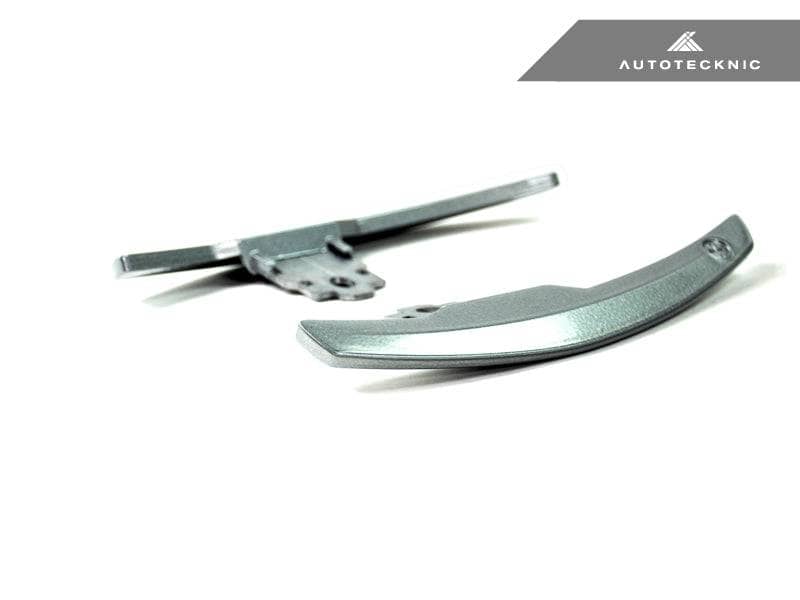 Kies-Motorsports AutoTecknic USA AutoTecknic Competition Shift Paddles - F30/ F31 3-Series Silver Alloy
