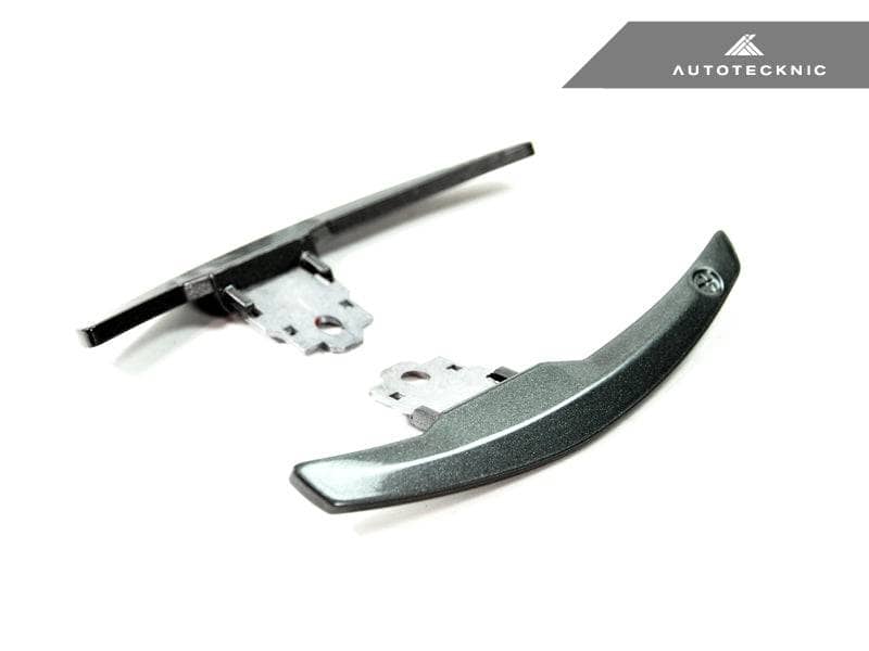 Kies-Motorsports AutoTecknic USA AutoTecknic Competition Shift Paddles - F30/ F31 3-Series Steel Grey