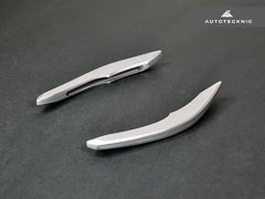 Kies-Motorsports AutoTecknic USA AutoTecknic Competition Steering Shift Paddles - Porsche 997.2 & 991.1 Silver Alloy