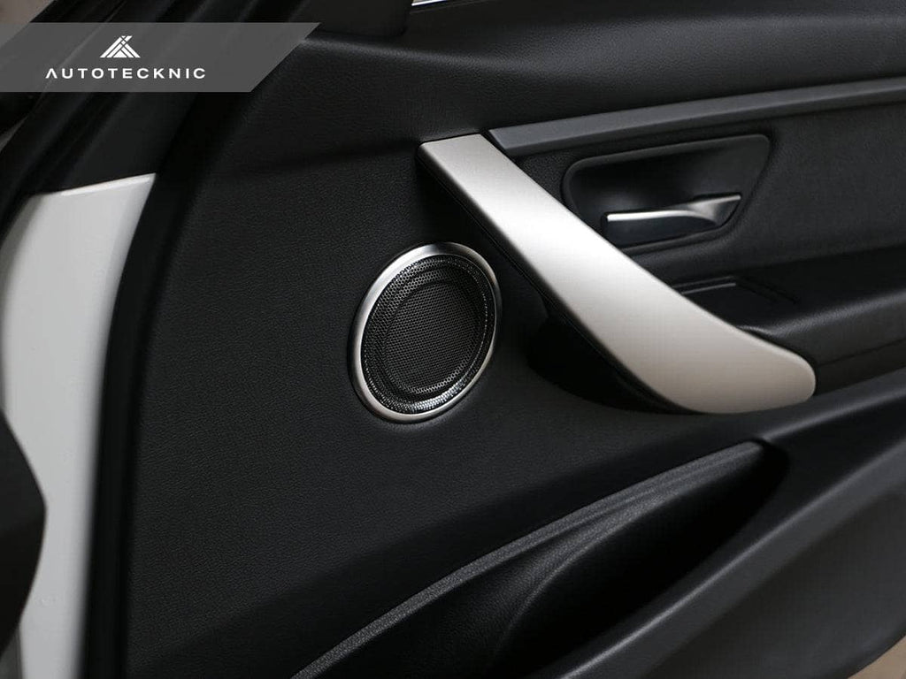 Kies-Motorsports AutoTecknic USA AutoTecknic Door Panel Speaker Mesh Cover Set - BMW F-Chassis