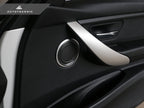 Kies-Motorsports AutoTecknic USA AutoTecknic Door Panel Speaker Mesh Cover Set - BMW F-Chassis