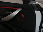 Kies-Motorsports AutoTecknic USA AutoTecknic Door Panel Speaker Mesh Cover Set - BMW F-Chassis