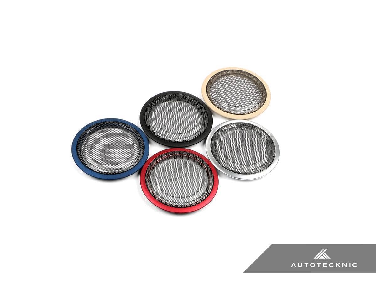 Kies-Motorsports AutoTecknic USA AutoTecknic Door Panel Speaker Mesh Cover Set - BMW F-Chassis Main image