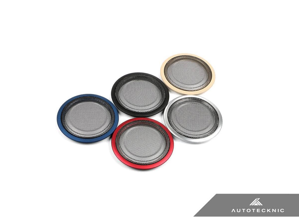 Kies-Motorsports AutoTecknic USA AutoTecknic Door Panel Speaker Mesh Cover Set - BMW F-Chassis