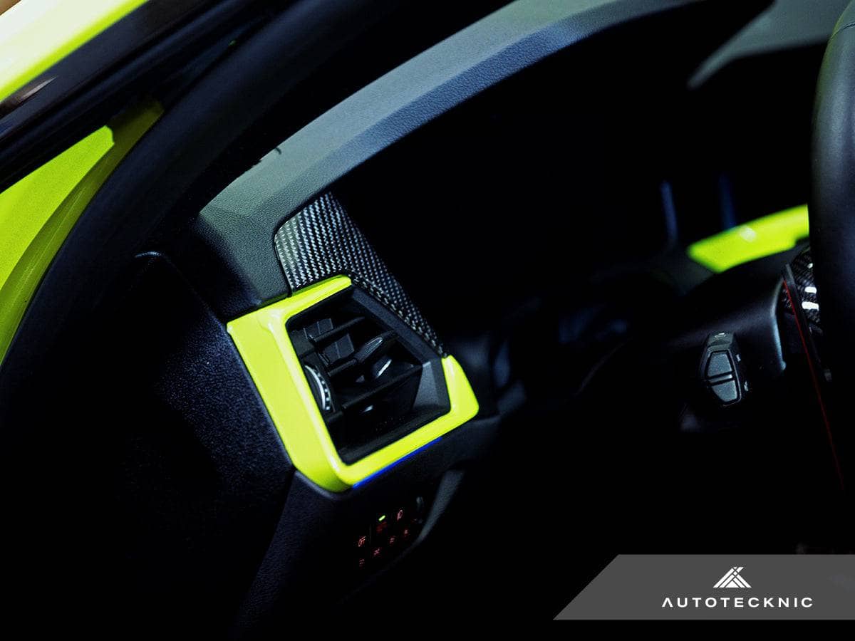 Kies-Motorsports AutoTecknic USA AutoTecknic Dry Carbon Air Vent Trim - BMW G87 M2 | G80 M3 | G82/ G83 M4