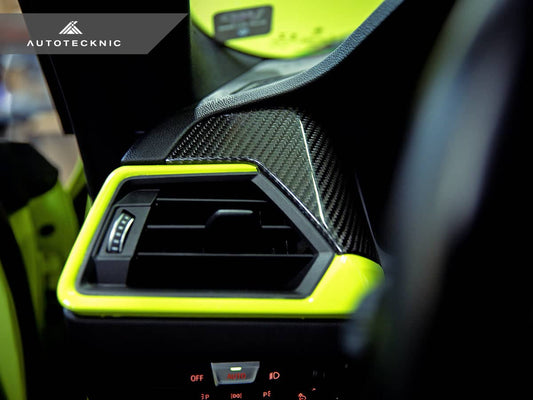 Kies-Motorsports AutoTecknic USA AutoTecknic Dry Carbon Air Vent Trim - G87 M2 | G80 M3 | G82/ G83 M4