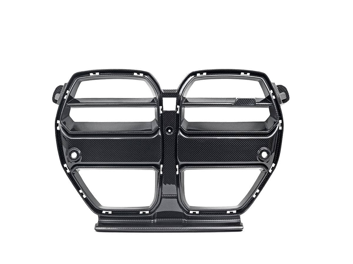 Kies-Motorsports AutoTecknic USA AutoTecknic Dry Carbon Avanzato Front Grille - BMW G80 M3 | G82/ G83 M4 Main image