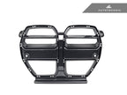 Kies-Motorsports AutoTecknic USA AutoTecknic Dry Carbon Avanzato Front Grille - G80 M3 | G82/ G83 M4