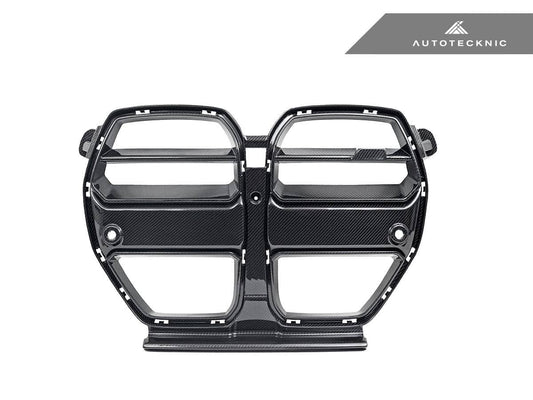 Kies-Motorsports AutoTecknic USA AutoTecknic Dry Carbon Avanzato Front Grille - G80 M3 | G82/ G83 M4