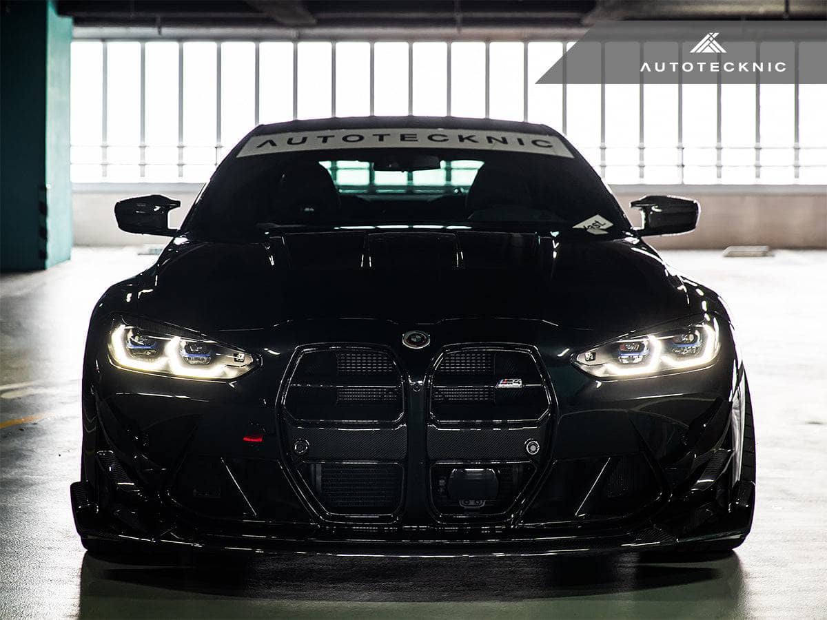 Kies-Motorsports AutoTecknic USA AutoTecknic Dry Carbon Avanzato Front Grille - G80 M3 | G82/ G83 M4