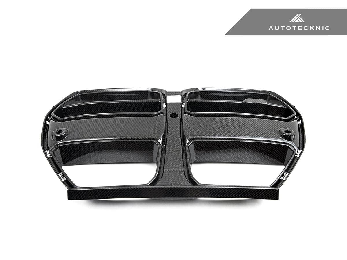 Kies-Motorsports AutoTecknic USA AutoTecknic Dry Carbon Avanzato Front Grille - G80 M3 | G82/ G83 M4