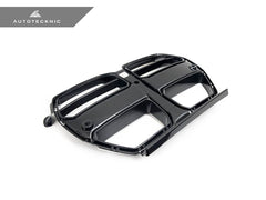 Kies-Motorsports AutoTecknic USA AutoTecknic Dry Carbon Avanzato Front Grille - G80 M3 | G82/ G83 M4