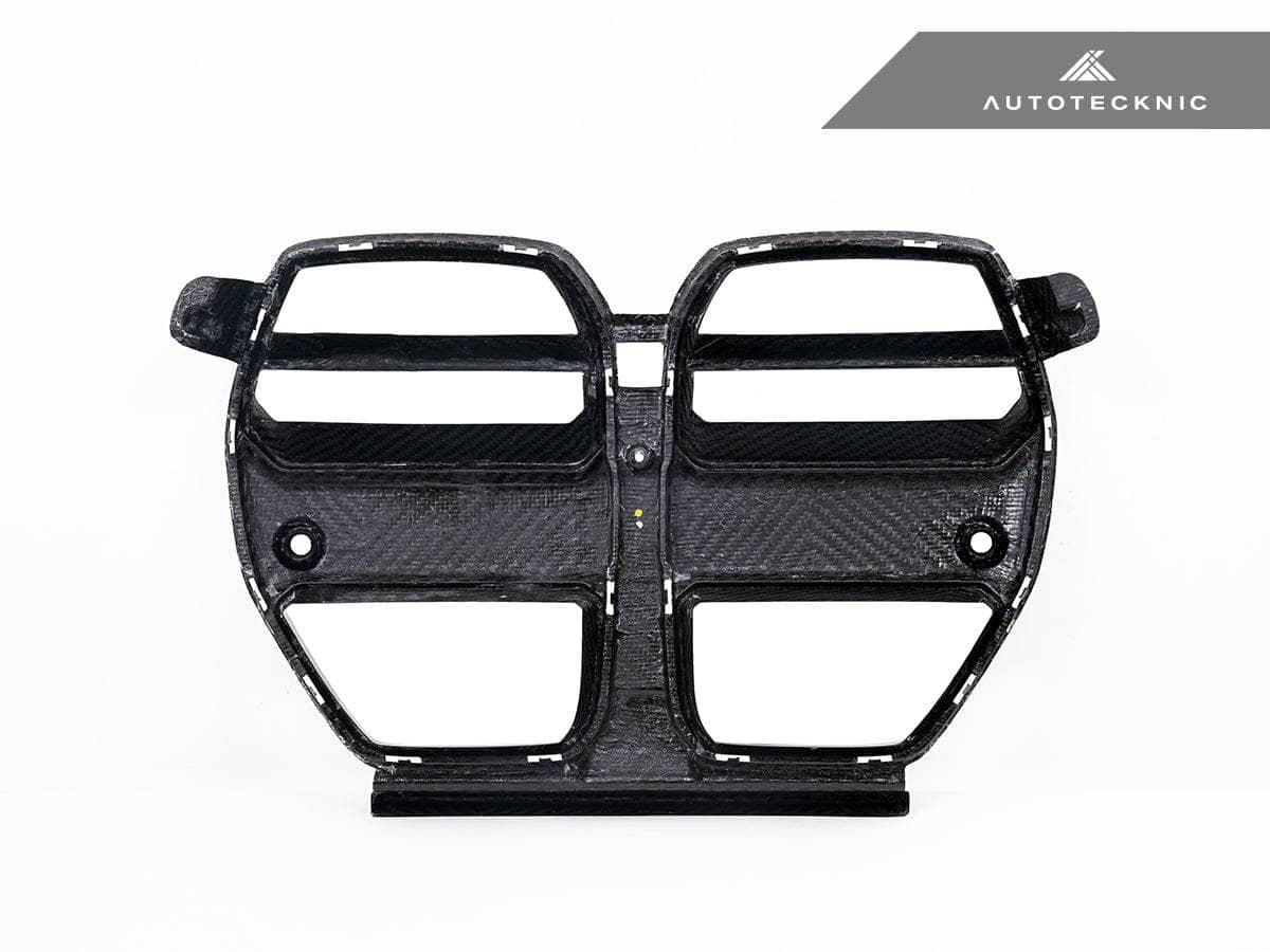 Kies-Motorsports AutoTecknic USA AutoTecknic Dry Carbon Avanzato Front Grille - G80 M3 | G82/ G83 M4