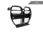 Kies-Motorsports AutoTecknic USA AutoTecknic Dry Carbon Avanzato Front Grille - G80 M3 | G82/ G83 M4