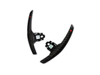 Kies-Motorsports AutoTecknic USA AutoTecknic Dry Carbon Battle Version Shift Paddles - BMW F87 M2 | F80 M3 | F82/ F83 M4 | F10 M5 LCI | F06/ F12/ F13 M6 | F85 X5M | F86 X6M Dry Carbon (Battle Version) Gloss Finish + Red Indicator