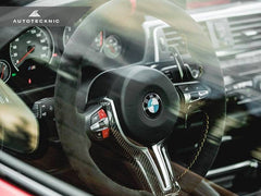 Kies-Motorsports AutoTecknic USA AutoTecknic Dry Carbon Battle Version Shift Paddles - F87 M2 | F80 M3 | F82/ F83 M4 | F10 M5 LCI | F06/ F12/ F13 M6 | F85 X5M | F86 X6M